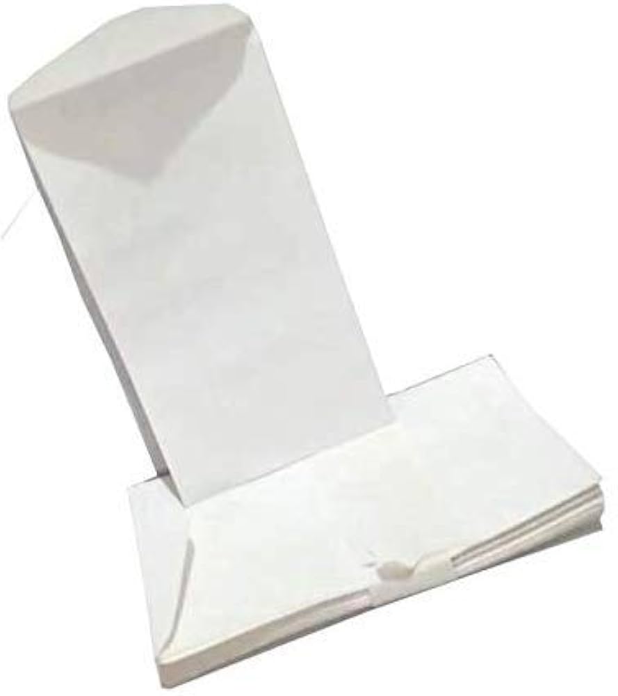 White Envelop Plain 3.5” x 6"